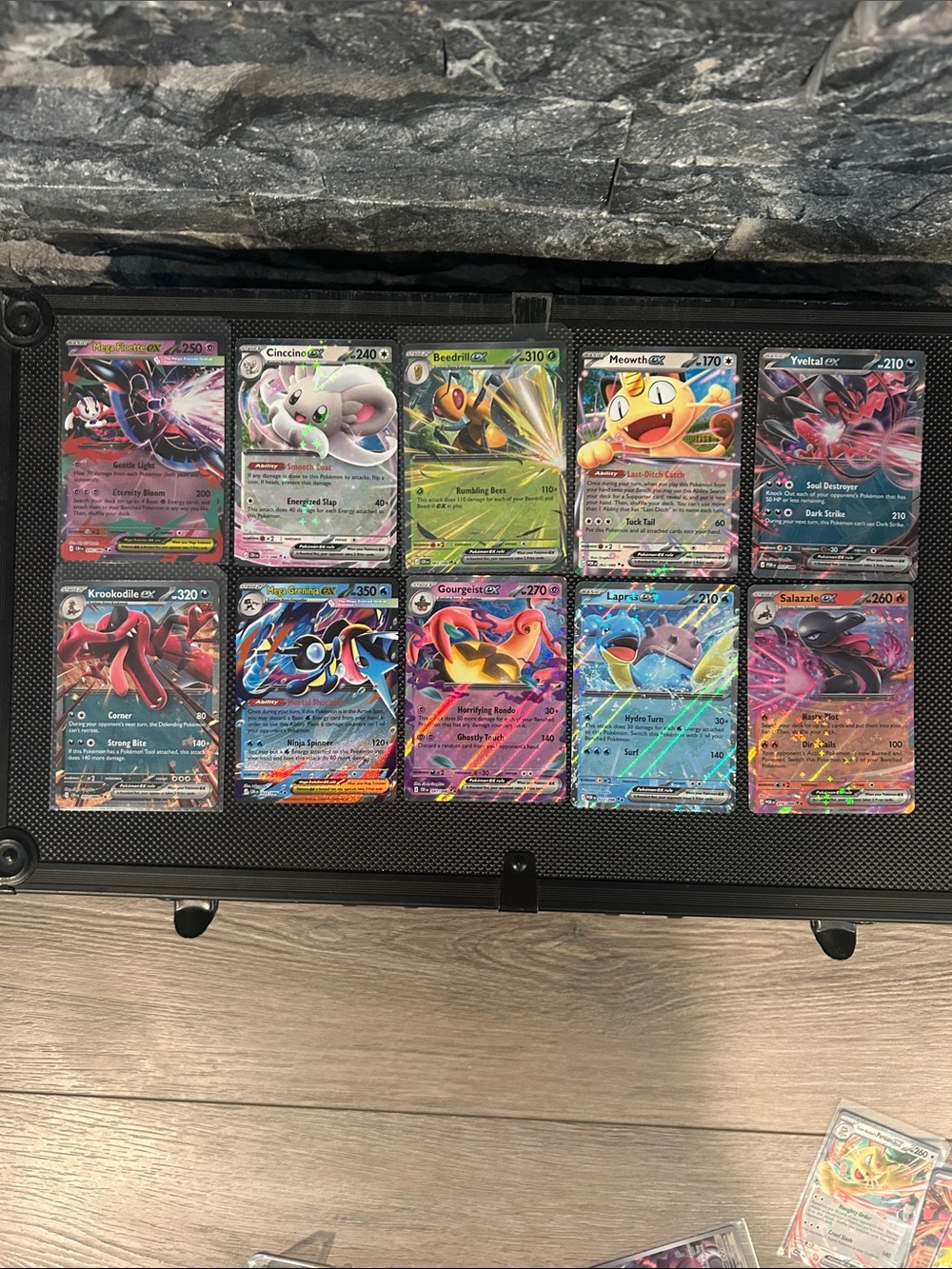 Pokemon TCG Lot 10 EX Rare Holo Cards from Random Sets M/NM